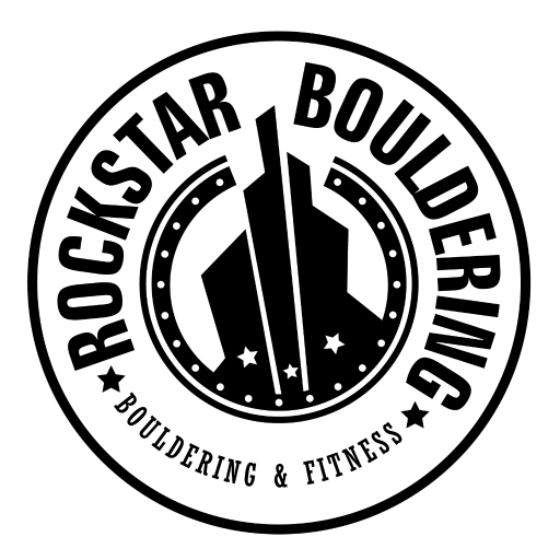Rockstar Bouldering & Fitness Swindon (Techno) logo